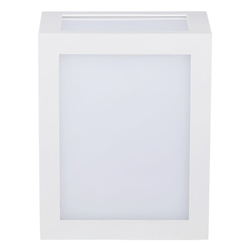 LED vägglampa för utomhusbruk LED/12W/230V 3000K IP65 vit
