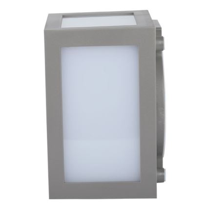 LED vägglampa för utomhusbruk LED/12W/230V 4000K IP65 grå