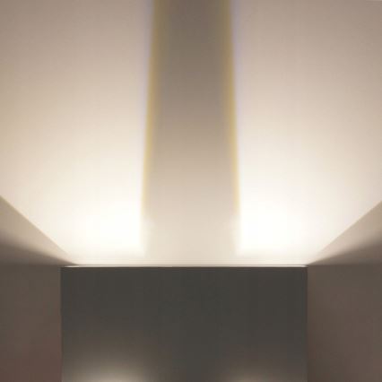 LED vägglampa för utomhusbruk LED/12W/230V IP54 svart