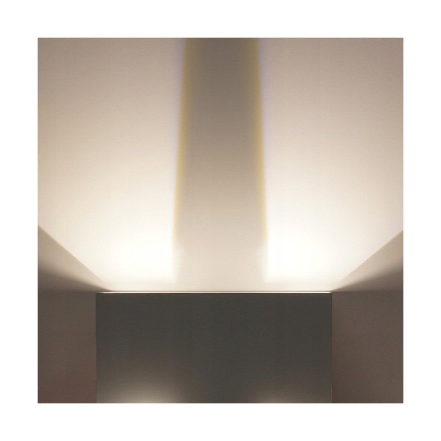 LED vägglampa för utomhusbruk LED/12W/230V IP54 svart