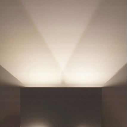 LED vägglampa för utomhusbruk LED/12W/230V IP54 vit