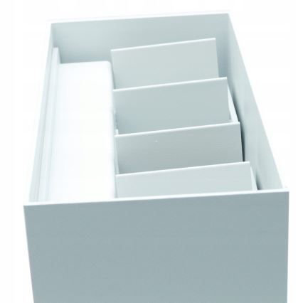 LED vägglampa för utomhusbruk LED/12W/230V IP54 vit