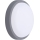LED vägglampa för utomhusbruk LED/13W/230V 4000K IP54 grå rund
