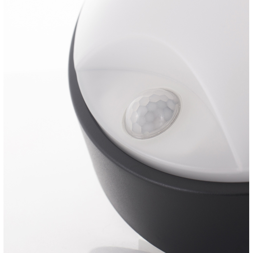 LED Utomhus vägglampa med sensor LED/14W/230V IP54