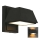 LED vägglampa för utomhusbruk LED/15W/230V IP65 3000K svart