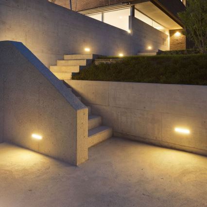 LED vägglampa för utomhusbruk LED/20W/230V 3000K IP65