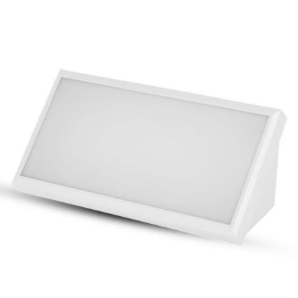 LED vägglampa för utomhusbruk LED/20W/230V 3000K IP65 vit