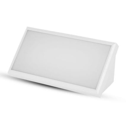 LED vägglampa för utomhusbruk LED/20W/230V 4000K IP65 vit