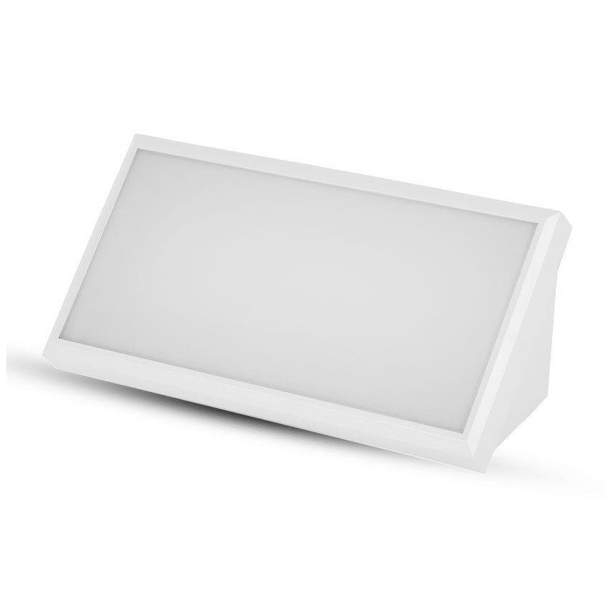 LED vägglampa för utomhusbruk LED/20W/230V 4000K IP65 vit