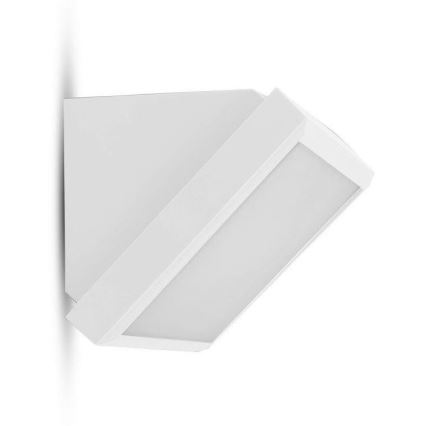 LED vägglampa för utomhusbruk LED/20W/230V 4000K IP65 vit