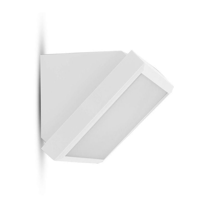 LED vägglampa för utomhusbruk LED/20W/230V 4000K IP65 vit