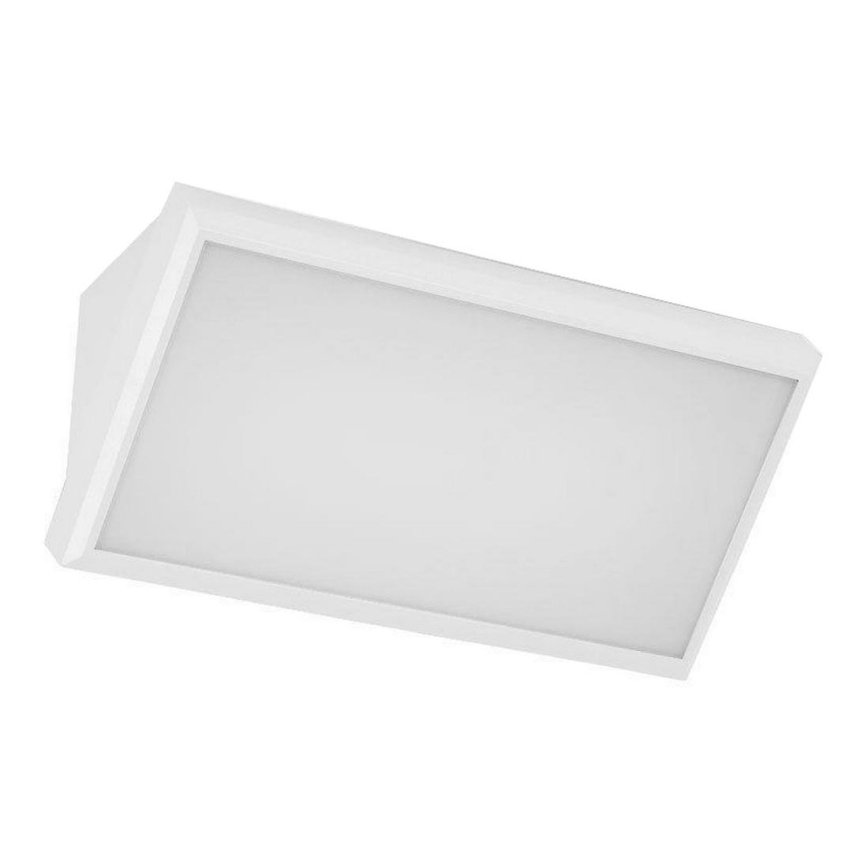 LED vägglampa för utomhusbruk LED/20W/230V 6400K IP65 vit