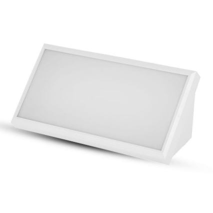 LED vägglampa för utomhusbruk LED/20W/230V 6400K IP65 vit