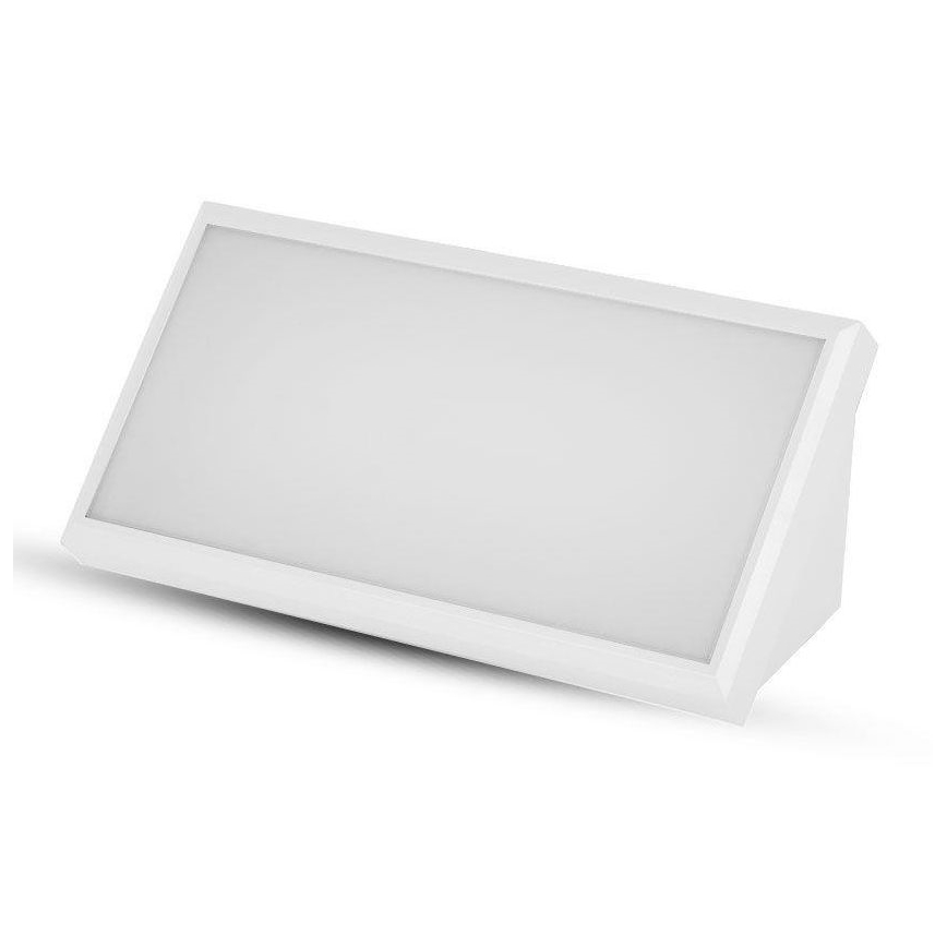 LED vägglampa för utomhusbruk LED/20W/230V 6400K IP65 vit
