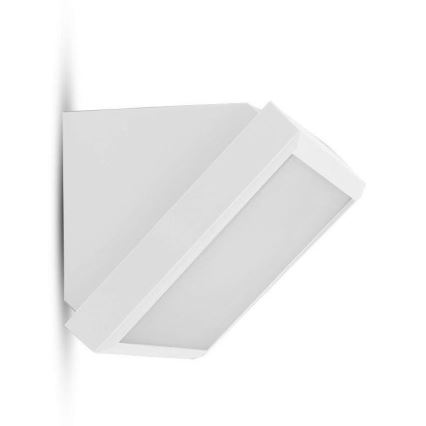 LED vägglampa för utomhusbruk LED/20W/230V 6400K IP65 vit
