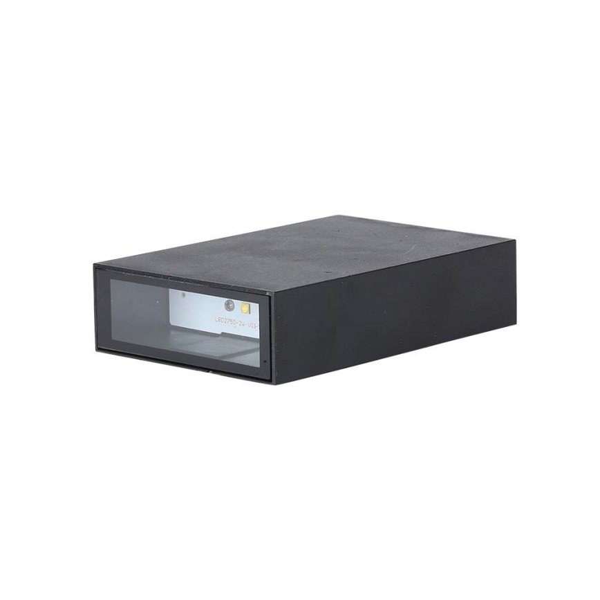 LED vägglampa för utomhusbruk LED/4W/230V 3000K IP65 svart