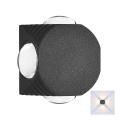 LED vägglampa för utomhusbruk LED/4W/230V 4000K IP54 svart