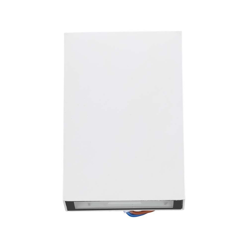 LED vägglampa för utomhusbruk LED/4W/230V 6400K IP65 vit