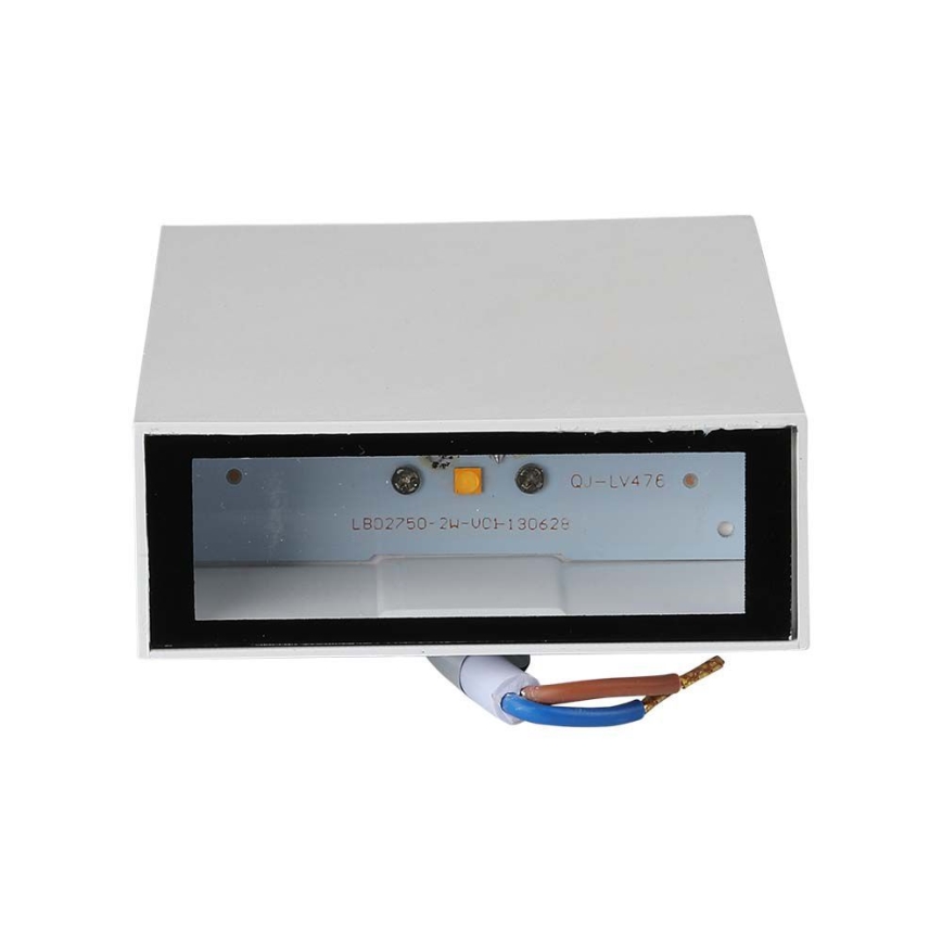 LED vägglampa för utomhusbruk LED/4W/230V 6400K IP65 vit