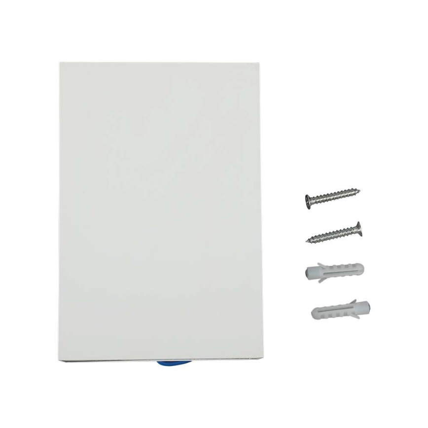 LED vägglampa för utomhusbruk LED/4W/230V 6400K IP65 vit
