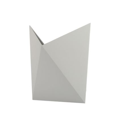 LED vägglampa för utomhusbruk LED/5W/230V 3000K IP65 grå