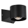 LED vägglampa för utomhusbruk LED/5W/230V 4000K IP65 svart