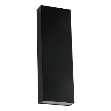 LED vägglampa för utomhusbruk LED/8W/230V 4000K IP65 svart