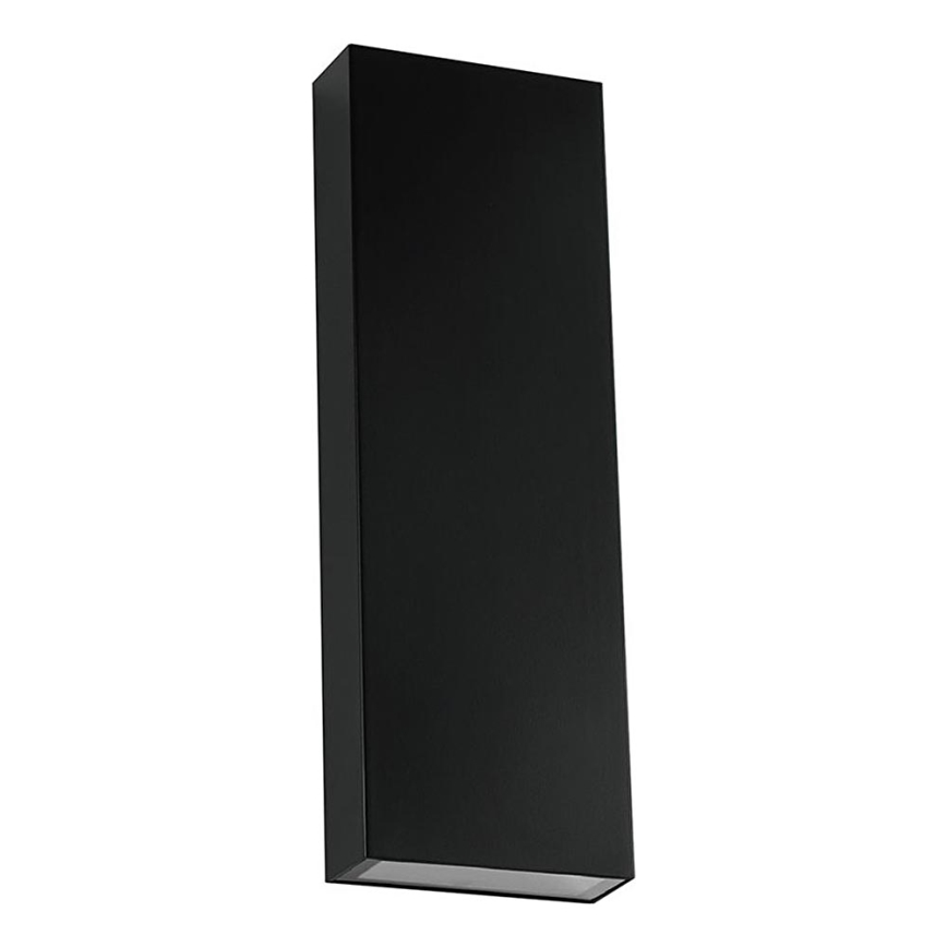 LED vägglampa för utomhusbruk LED/8W/230V 4000K IP65 svart