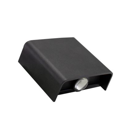 LED vägglampa för utomhusbruk LUNARIX LED/2W/230V 3000-6000K CRI 90 IP54 svart