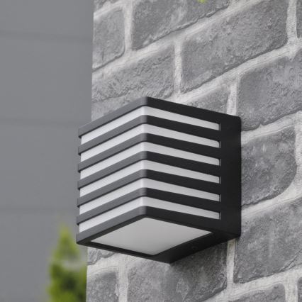 LED vägglampa för utomhusbruk MAXWELL LED/10W/230V IP54 antracit