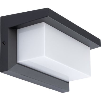 LED vägglampa för utomhusbruk NEELY 1xE27/9W/230V 3000K IP54 antracit
