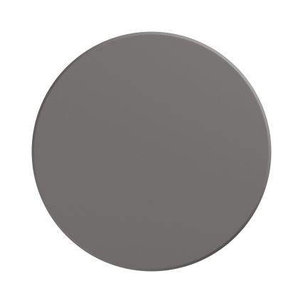 LED vägglampa för utomhusbruk PIATTA LED/18W/230V 3000/4000/6000K diameter 25 cm IP44 grå