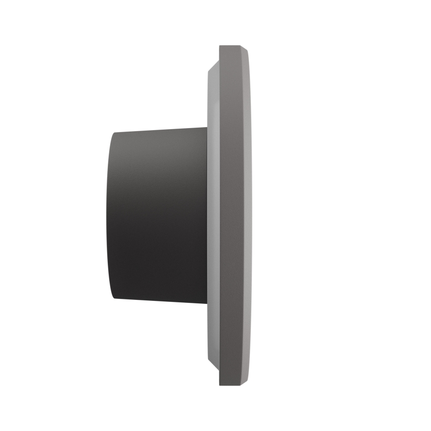 LED vägglampa för utomhusbruk PIATTA LED/18W/230V 3000/4000/6000K diameter 25 cm IP44 grå