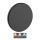 LED vägglampa för utomhusbruk PIATTA LED/9W/230V 3000/4000/6000K diameter 12 cm IP44 svart