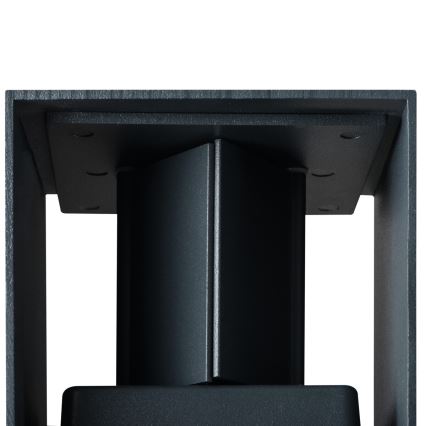 LED vägglampa för utomhusbruk REKA LED/7W/230V IP54 antracit