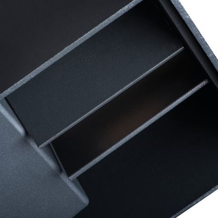 LED vägglampa för utomhusbruk REKA LED/7W/230V IP54 antracit