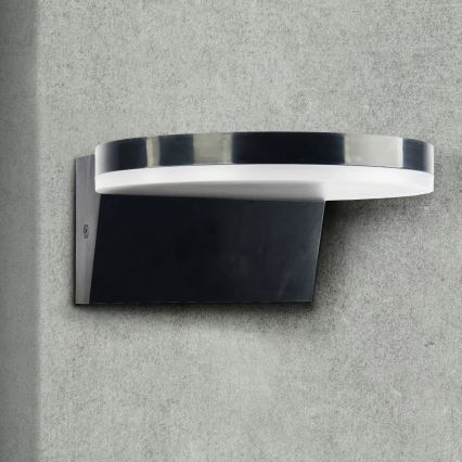 LED vägglampa för utomhusbruk TESA LED/10W/230V IP54 svart