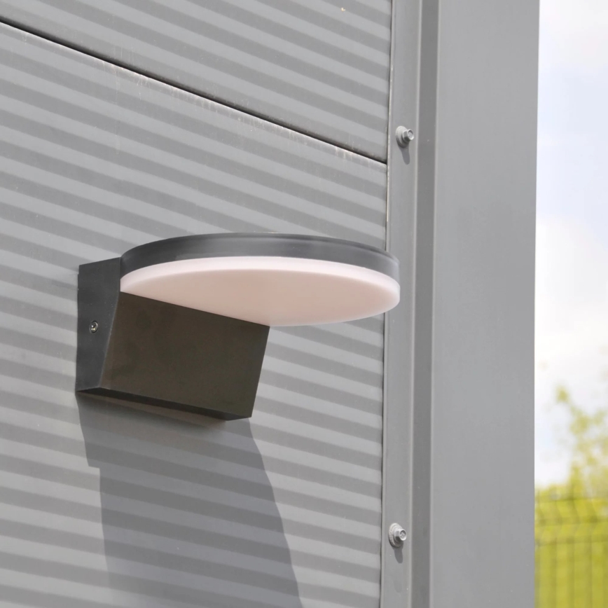 LED vägglampa för utomhusbruk TESA LED/10W/230V IP54 svart