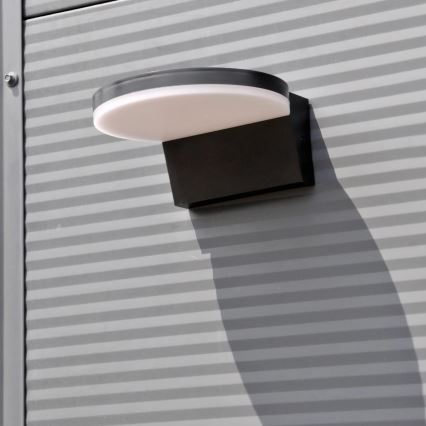 LED vägglampa för utomhusbruk TESA LED/10W/230V IP54 svart