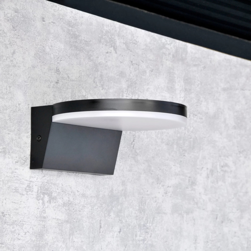 LED vägglampa för utomhusbruk TESA LED/10W/230V IP54 svart