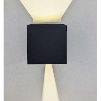 LED vägglampa för utomhusbruk TILL LED/6W/230V IP44