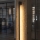 LED vägglampa för utomhusbruk YALTE LED/10W/230V 4000K IP54 svart