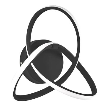 LED-vägglampa INDIGO LED/14W/230V svart