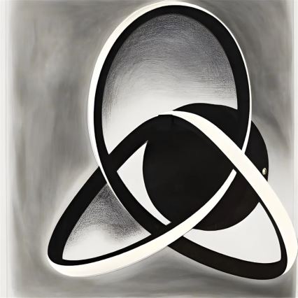 LED-vägglampa INDIGO LED/14W/230V svart