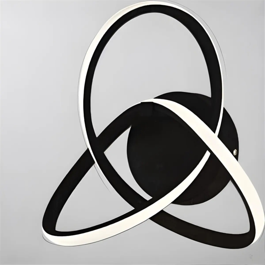 LED-vägglampa INDIGO LED/14W/230V svart