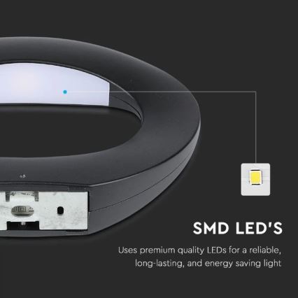 LED Vägglampa LED/9W/230V