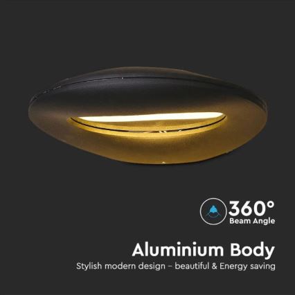 LED Vägglampa LED/9W/230V