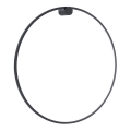LED Vägglampa SATURNO LED/46W/230V Ø 80 cm IP44 antracit