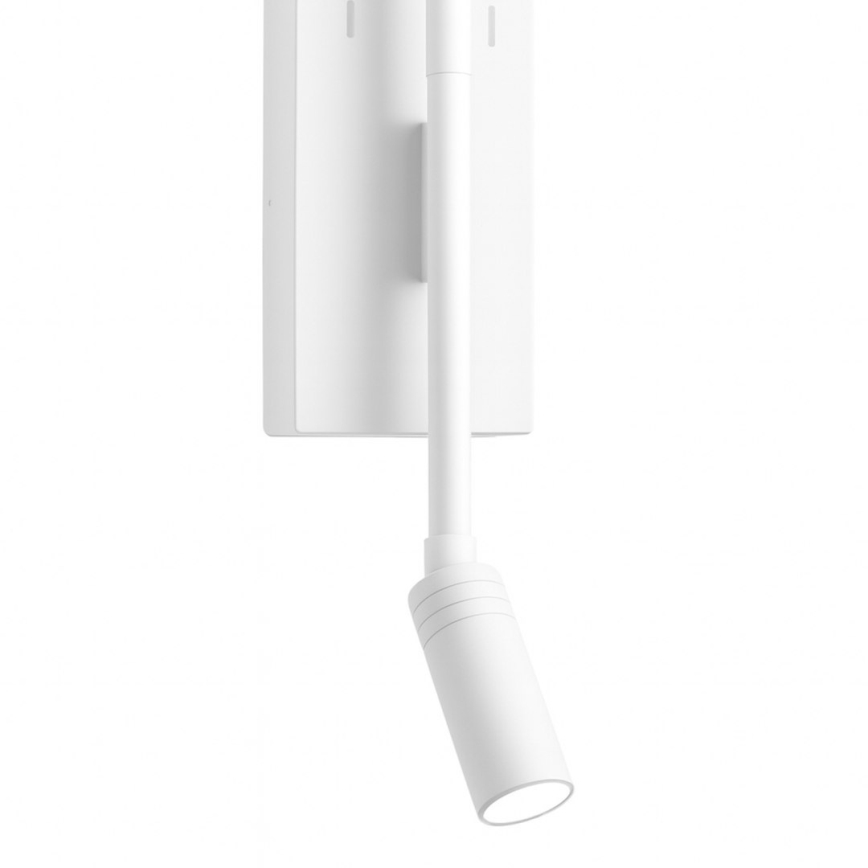 LED-vägglampa TORCH LED/6W/230V + LED/3W, vit