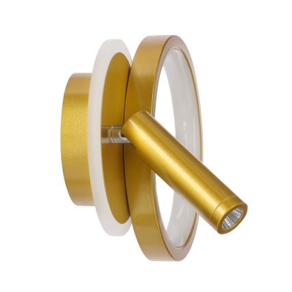 LED väggspot MONET LED/15W/230V guld